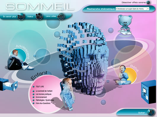 Cliquez sur l'image pour parcourir le DVD en ligne